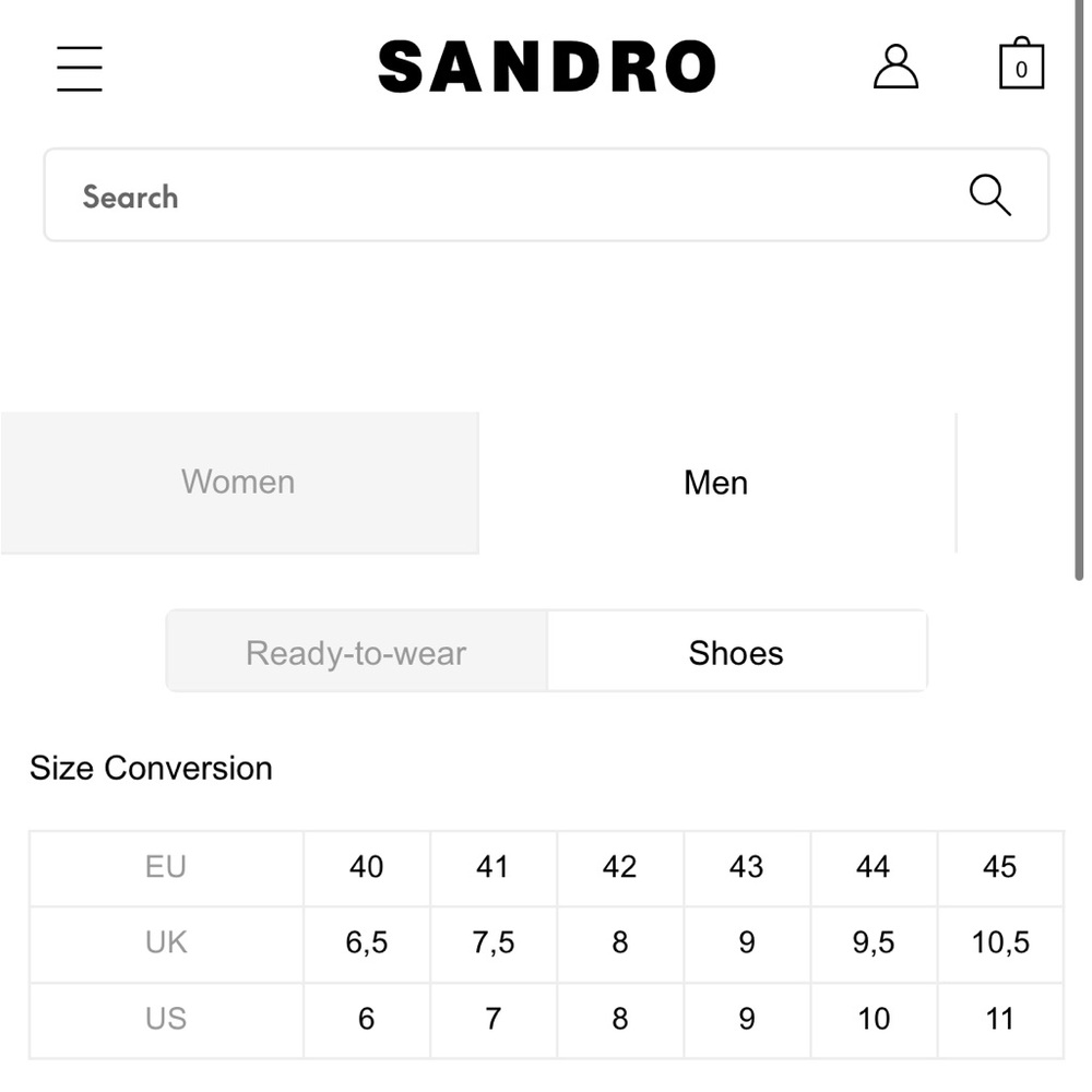 Sandro White Leather Sneakers - Picture 7 of 7